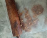 A picture of step 5 of Almond crunch.
