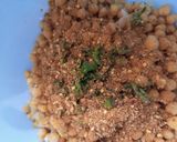 A picture of step 6 of Mix Plate Chana Chat.