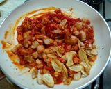 Foto del paso 9 de la receta Lasaña de berenjenas y bacalao al ajoarriero, con queso de cabra