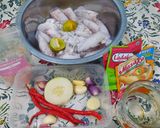 Foto langkah ke 1 dari resep Nasi Cumi Saus Tiram.