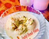 A picture of step 5 of Rasmalai.