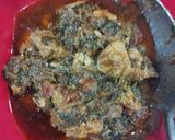 A picture of step 3 of Chicken with fenugreek leaves.