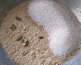 A picture of step 3 of Sooji halwa.