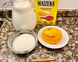 Foto del paso 1 de la receta: Leche frita al aroma de naranja (Orange - scented fried milk)