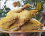 Hình bước làm 1 của món Cơm gà luộc và gỏi gà bắp cải