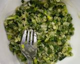 A picture of step 7 of Scallion Pancakes.
