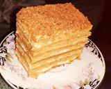 صورة لخطوة 6 من وصفة كيكة العسل honey cake