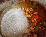 A picture of step 4 of Broken wheat veg biryani.