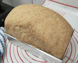 Foto langkah ke 9 dari resep Whole-Wheat Bread / Roti Gandum No Mixer dan No Ulen Lama2☺️.