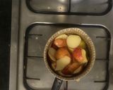 A picture of step 3 of Apple peel tea.