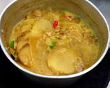 รูปขั้นตอนการทำที่ 5 ของ แกงกะทิไก่หน่อไม้ดอง