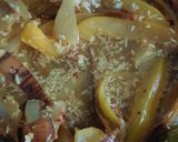 A picture of step 5 of Banana peel curry.