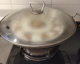 A picture of step 1 of Steamed Winter Melon.
