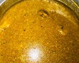 A picture of step 2 of Dried Okra soup.