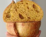 Foto langkah ke 18 dari resep Turmeric Curry Leaves Sourdough Bread.
