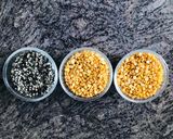 A picture of step 1 of Steamed Rice Farre.
