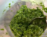 Foto del paso 1 de la receta Burger de espinaca rellena de queso