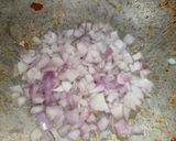 A picture of step 2 of Masala Macroni.