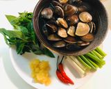 簡單下酒菜-炒蛤蜊的食譜步驟1照片