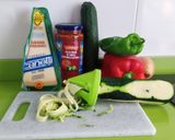 Foto del paso 1 de la receta: Espaguetis de Calabacín con verduras #RevistaCookpad
