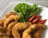 Foto langkah ke 5 dari resep Tempura Udang Ebi Furai.