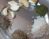 A picture of step 1 of Beetroot masala puri.