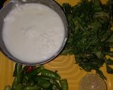 A picture of step 1 of Hari mirch or dahi ki chutney.