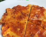 Foto langkah ke 4 dari resep PIZZA ROTI SAUS BOLOGNESE - Menu MPASI 21bulan++ #resepMpasiSena.
