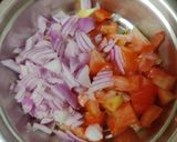 A picture of step 8 of Katori chaat.