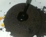 A picture of step 3 of Oreo lava cake.