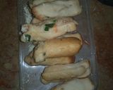 A picture of step 2 of Bread Rolls with Kurkure.