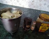 A picture of step 1 of Homemade chocolate banana bar.