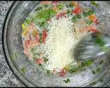 Half fry egg and mixed vegetables egg with paratha recipe step 7 photo