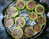Hình bước làm 4 của món Chả cá thác lác hấp bí ngòi