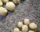 A picture of step 1 of Spiral Curry puffs.