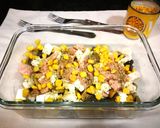 Foto del paso 3 de la receta: Orecchiette arcobaleno bio con atún y queso griego