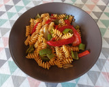 Foto del paso 4 de la receta: Pasta de lentejas con pimientos