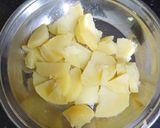 A picture of step 1 of Vegetable Chaat.