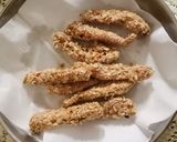 A picture of step 14 of Oats crusted fried chicken.