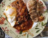 Foto del paso 6 de la receta: Pechuga de pollo al horno con pisto