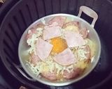 รูปขั้นตอนการทำที่ 4 ของ มันฝรั่ง,เบคอน,ไข่อบ,ดับเบิ้ลชีส - หม้อทอดไร้น้ำมัน