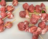 A picture of step 2 of Japanese Kushiage.