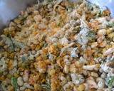 Besan Bean Sprouts open sandwich recipe step 1 photo