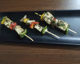 ক্যাপ্সিকাম পনির টিক্কা(Capsicum paneer tikka recipe in Bengali) রেসিপি ধাপ - 3 ছবি