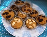 Φωτογραφία βήματος 5 της συνταγής Μάφιν βρώμης-μπανάνα χωρίς ζάχαρη και λιπαρές ουσίες