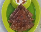 A picture of step 3 of Singhara Flour Thalipith.