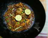 A picture of step 4 of Black pepper karhai.