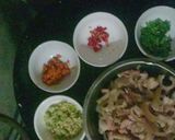 Hình bước làm 1 của món Lưỡi heo xào sả ớt