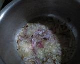 A picture of step 2 of Green grams (ndengu) stew with rice.