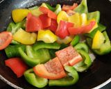 A picture of step 7 of Stir Fry Pepper Chicken.